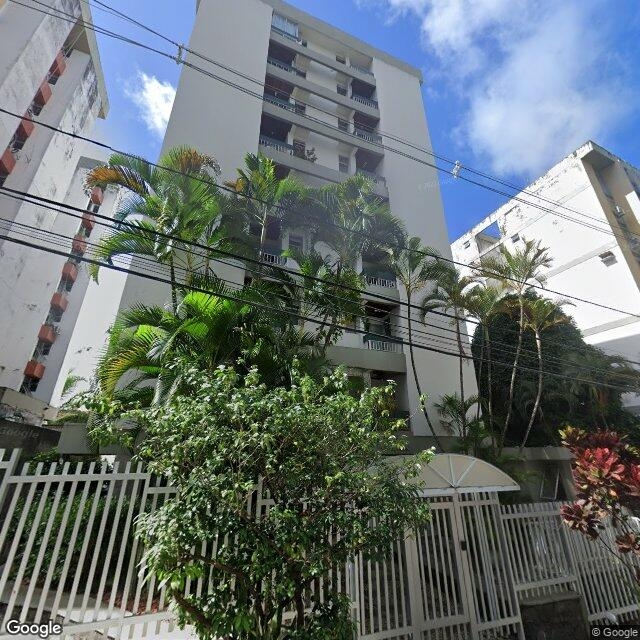 Imagem estática do "Street View" da localização