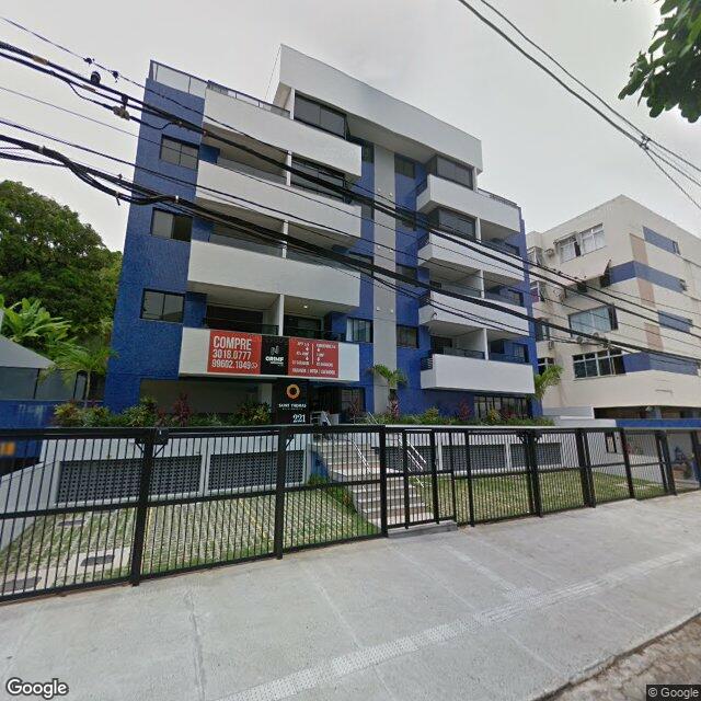 Imagem estática do "Street View" da localização