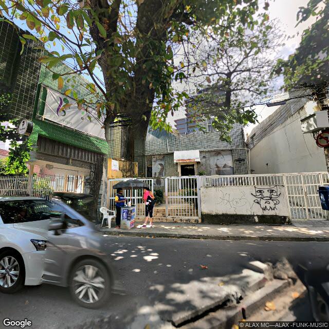Imagem estática do "Street View" da localização