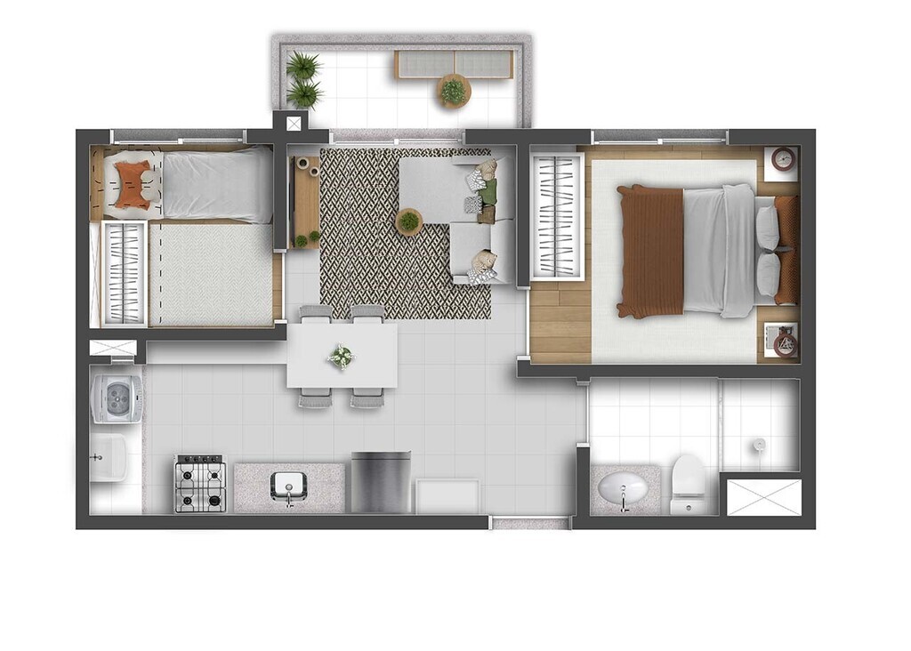 Apartamento à venda com 2 quartos, 38m² - Foto 15