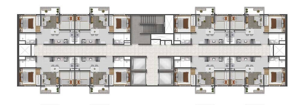 Apartamento à venda com 2 quartos, 38m² - Foto 14