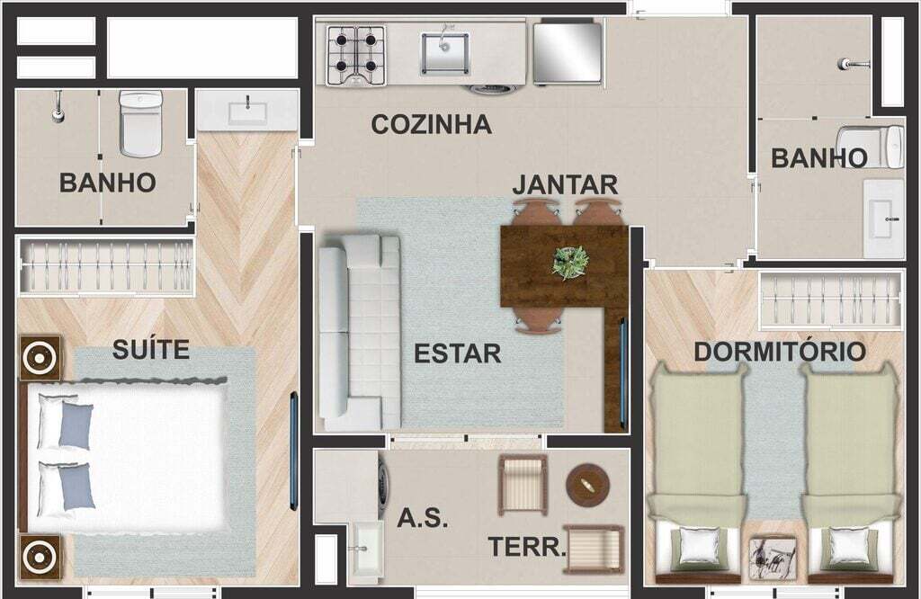 Apartamento à venda com 2 quartos, 70m² - Foto 30