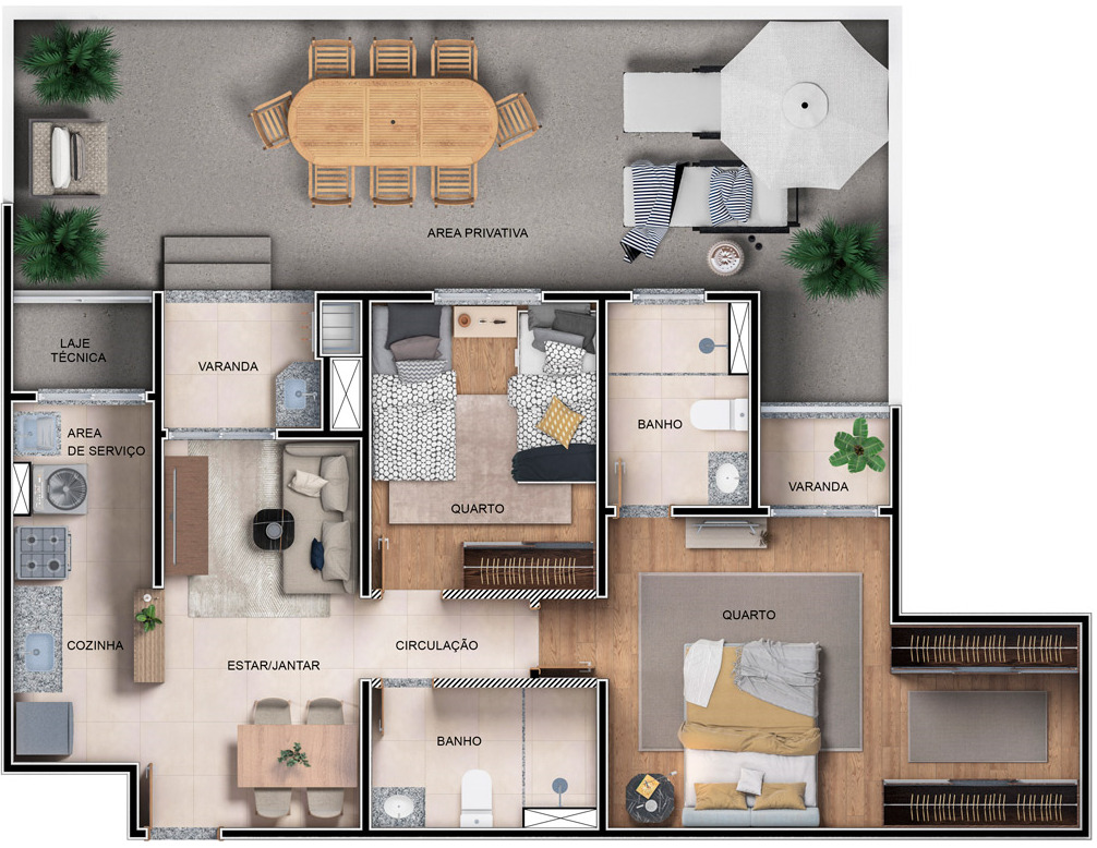 Apartamento à venda com 2 quartos, 70m² - Foto 25