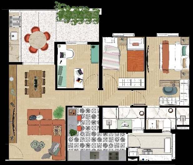 Apartamento à venda com 3 quartos, 76m² - Foto 12