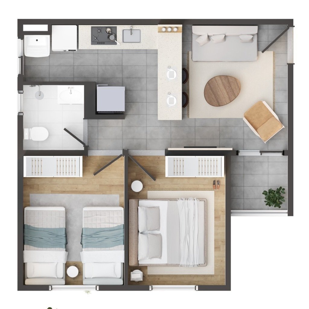 Apartamento à venda com 2 quartos, 42m² - Foto 33