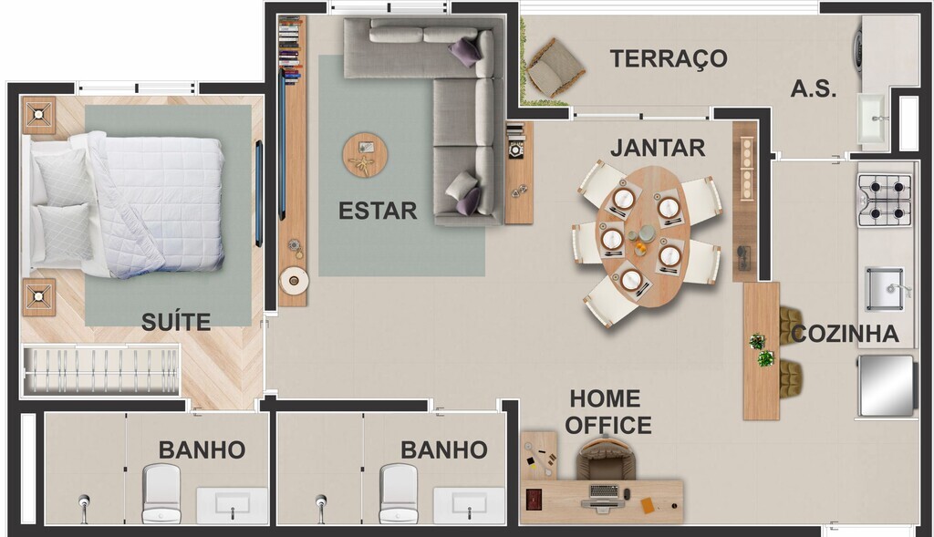 Apartamento à venda com 3 quartos, 108m² - Foto 33