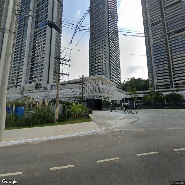 Imagem estática do "Street View" da localização