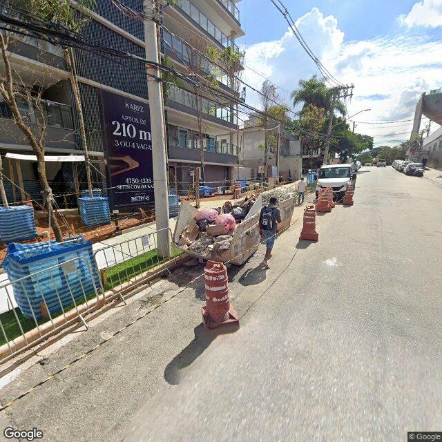Imagem estática do "Street View" da localização