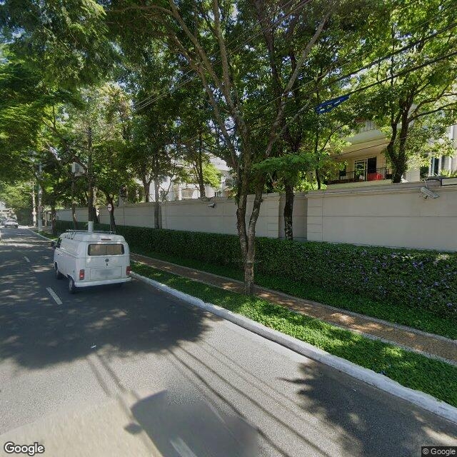 Imagem estática do "Street View" da localização