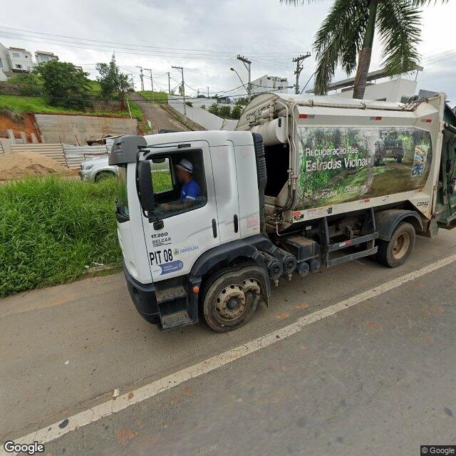 Imagem estática do "Street View" da localização