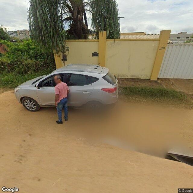 Imagem estática do "Street View" da localização