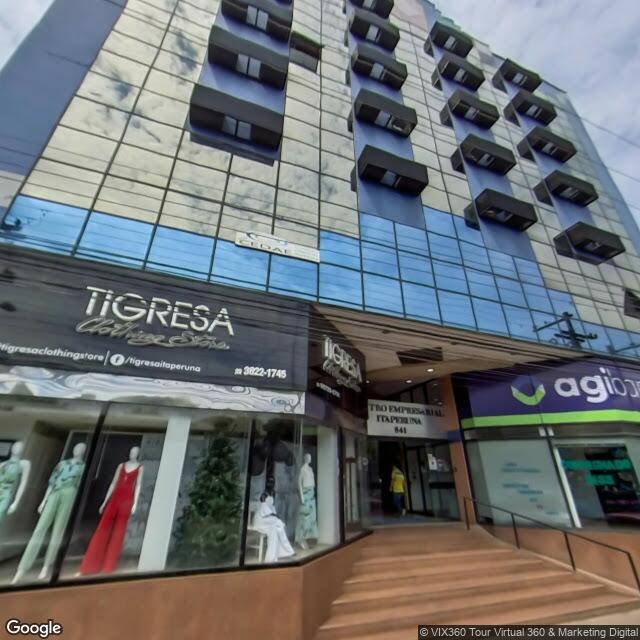 Imagem estática do "Street View" da localização