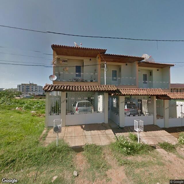 Imagem estática do "Street View" da localização