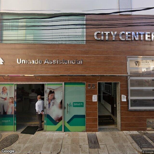 Imagem estática do "Street View" da localização