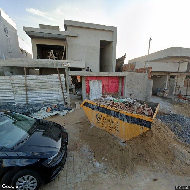 Imagem estática do "Street View" da localização