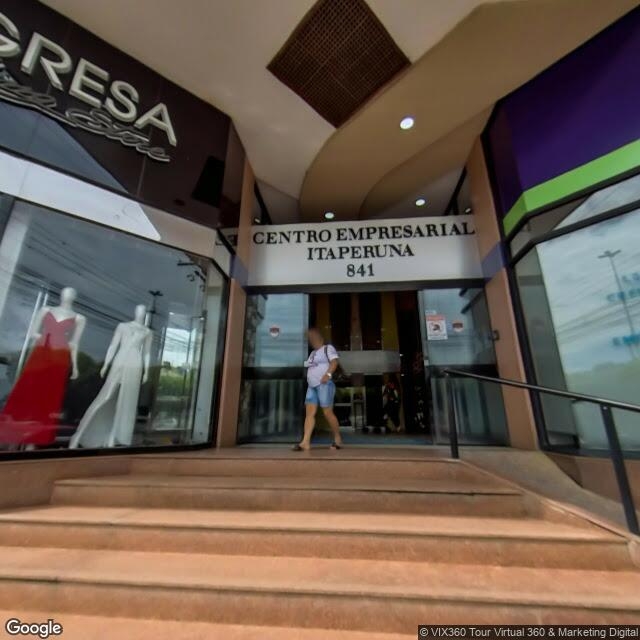 Imagem estática do "Street View" da localização