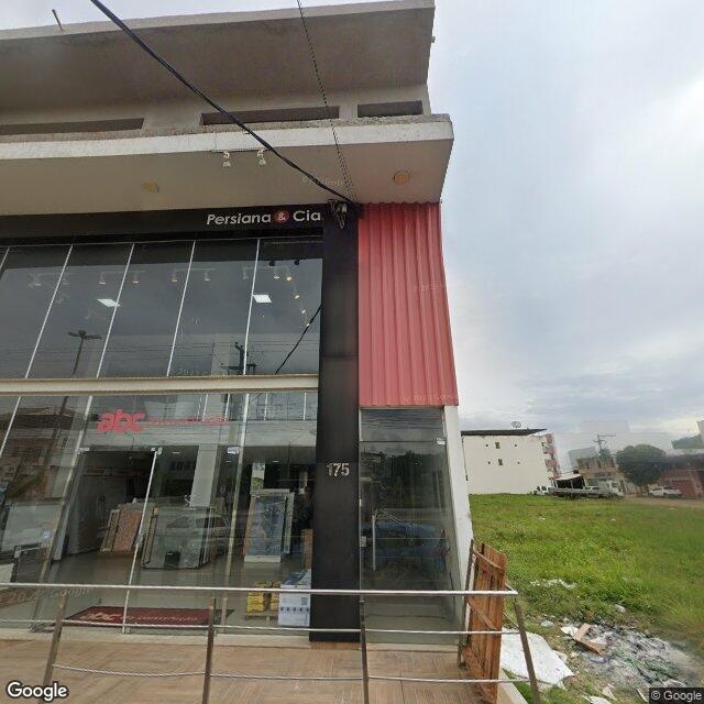 Imagem estática do "Street View" da localização