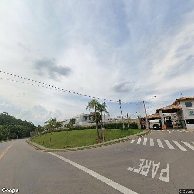 Imagem estática do "Street View" da localização