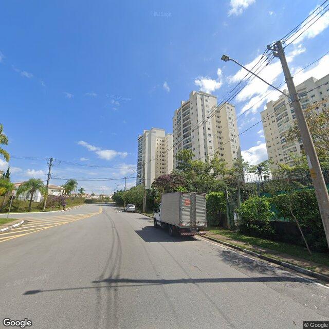 Imagem estática do "Street View" da localização