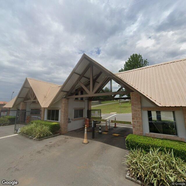 Imagem estática do "Street View" da localização