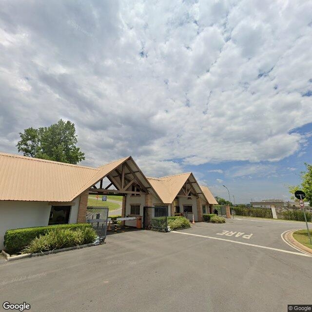 Imagem estática do "Street View" da localização