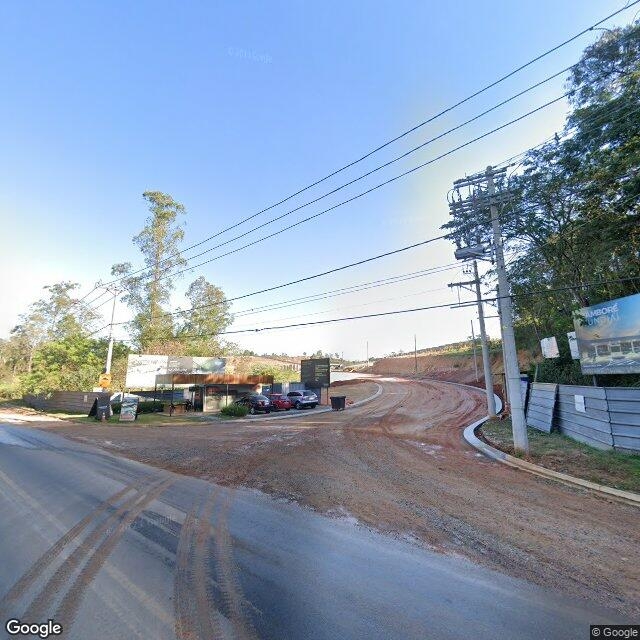 Imagem estática do "Street View" da localização