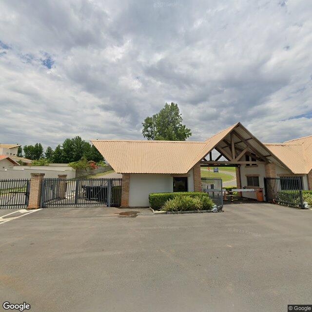 Imagem estática do "Street View" da localização