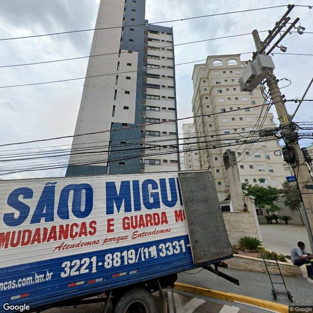 Imagem estática do "Street View" da localização
