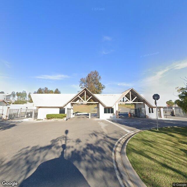 Imagem estática do "Street View" da localização