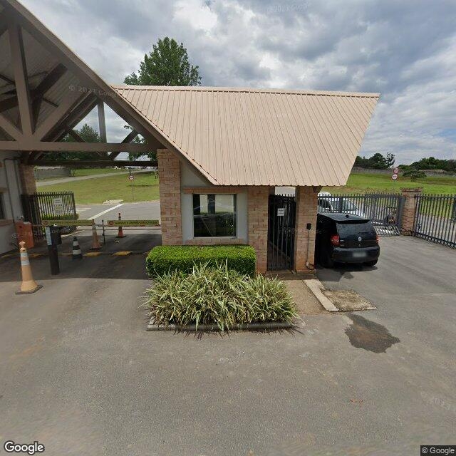 Imagem estática do "Street View" da localização