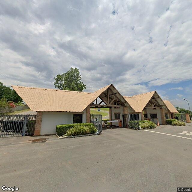 Imagem estática do "Street View" da localização