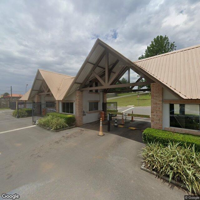 Imagem estática do "Street View" da localização