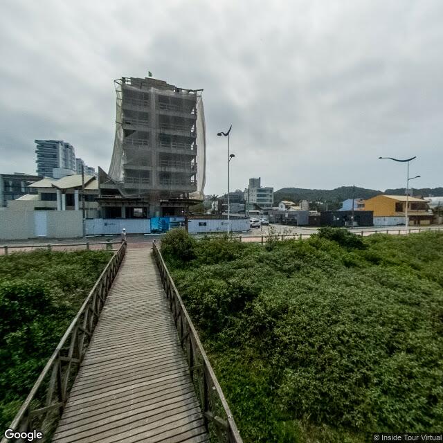 Imagem estática do "Street View" da localização