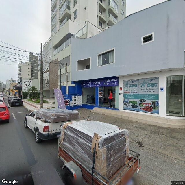 Imagem estática do "Street View" da localização