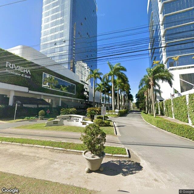 Imagem estática do "Street View" da localização