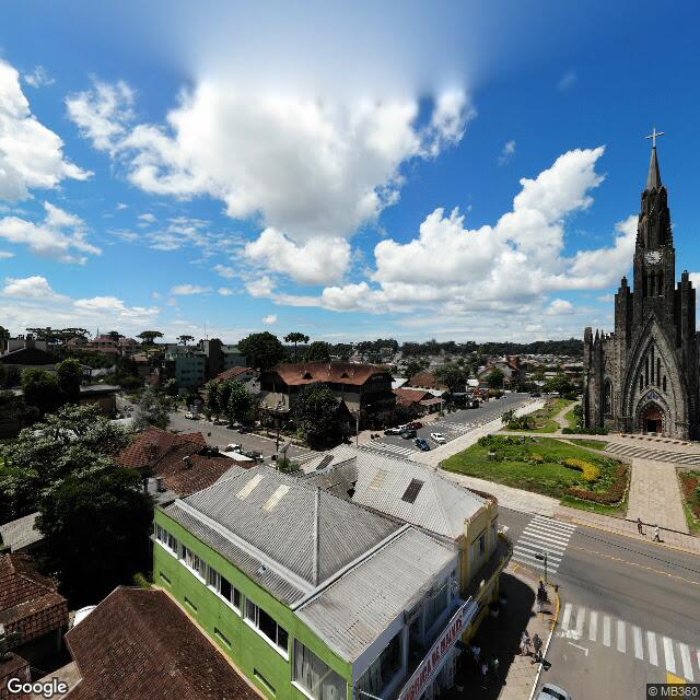 Imagem estática do "Street View" da localização