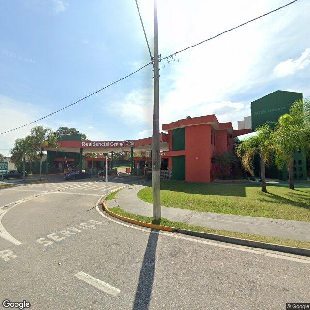 Imagem estática do "Street View" da localização