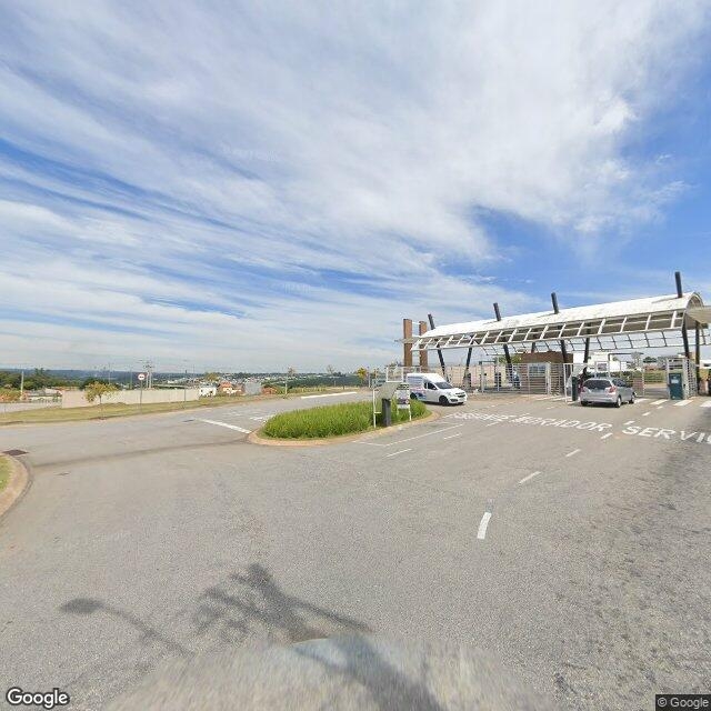 Imagem estática do "Street View" da localização