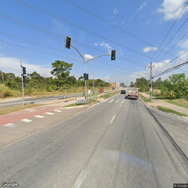 Imagem estática do "Street View" da localização