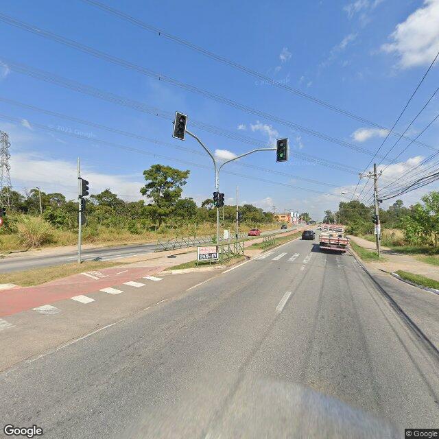 Imagem estática do "Street View" da localização