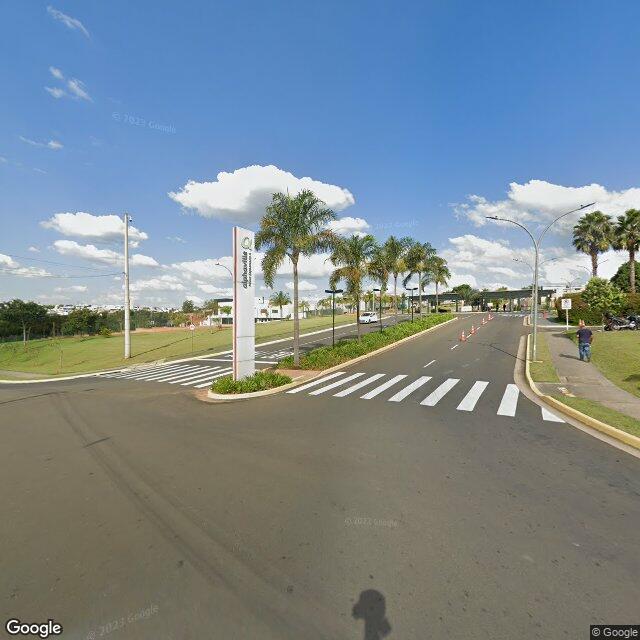 Imagem estática do "Street View" da localização