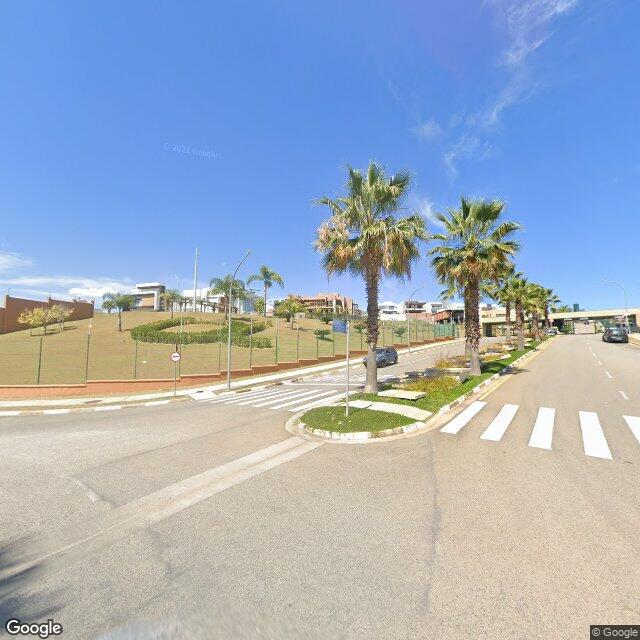 Imagem estática do "Street View" da localização