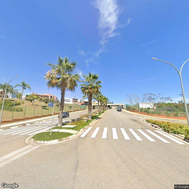 Imagem estática do "Street View" da localização