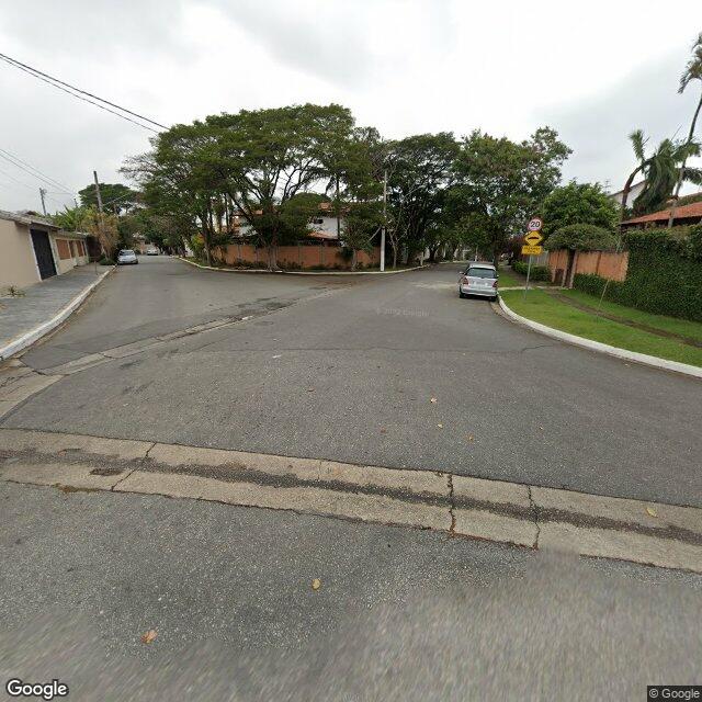 Imagem estática do "Street View" da localização