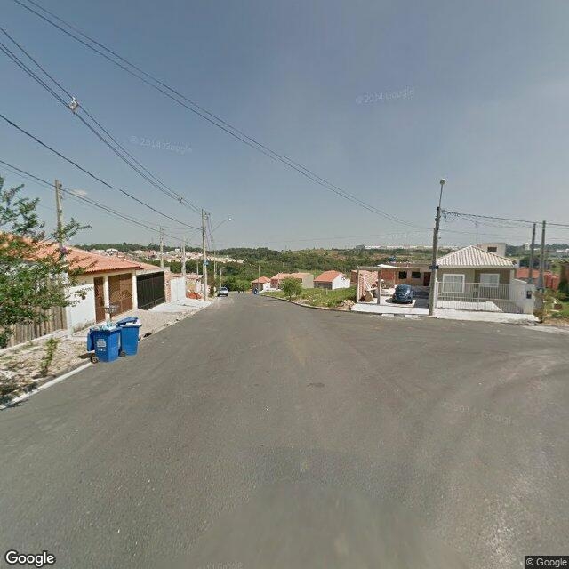 Imagem estática do "Street View" da localização