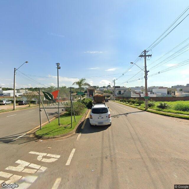 Imagem estática do "Street View" da localização
