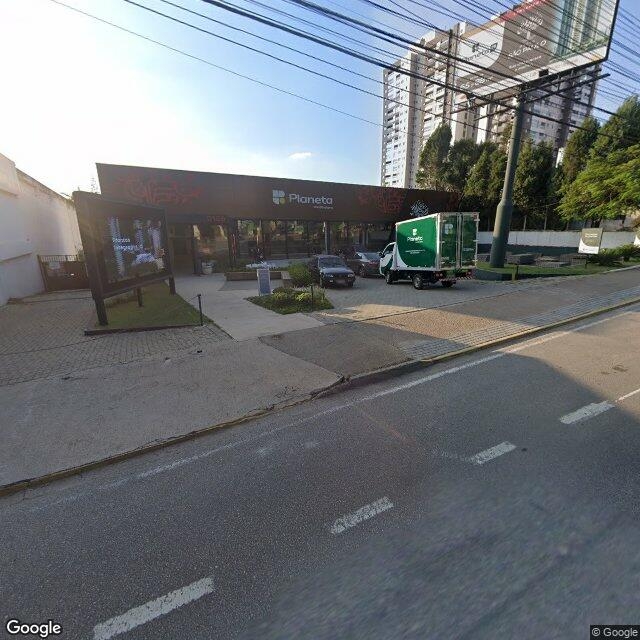 Imagem estática do "Street View" da localização