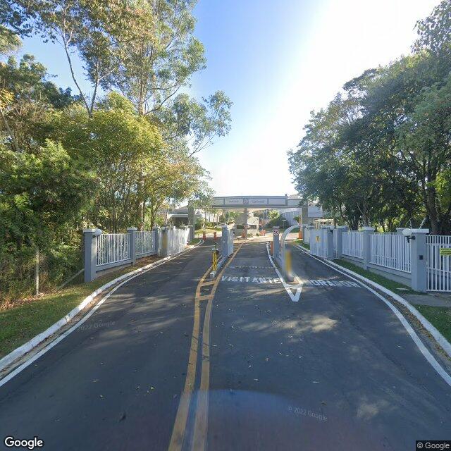 Imagem estática do "Street View" da localização