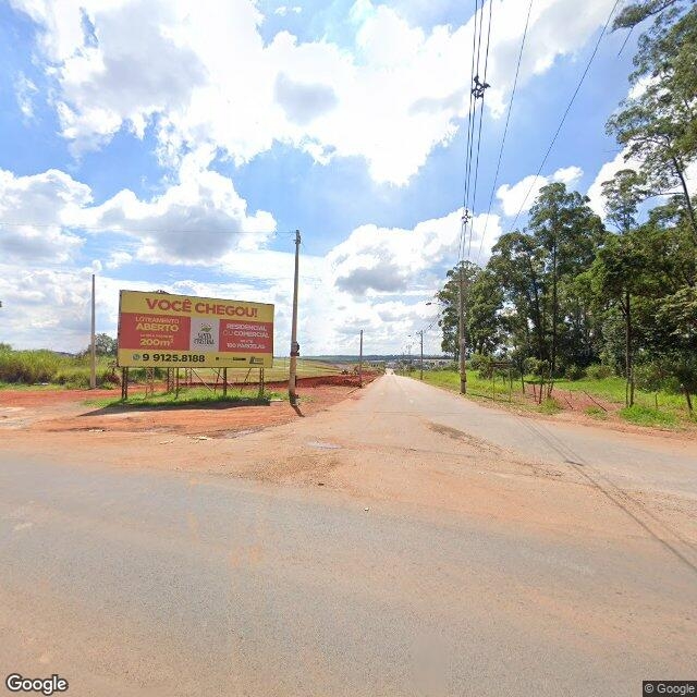 Imagem estática do "Street View" da localização