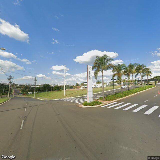 Imagem estática do "Street View" da localização